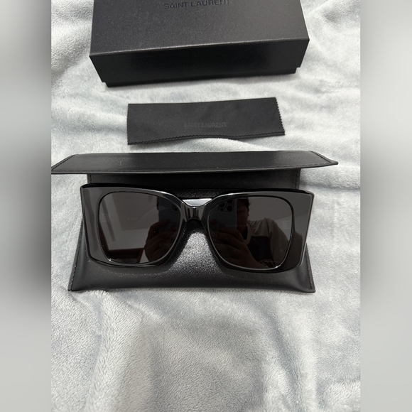 Saint Laurent Black Sunglasses - Picture 1 of 11